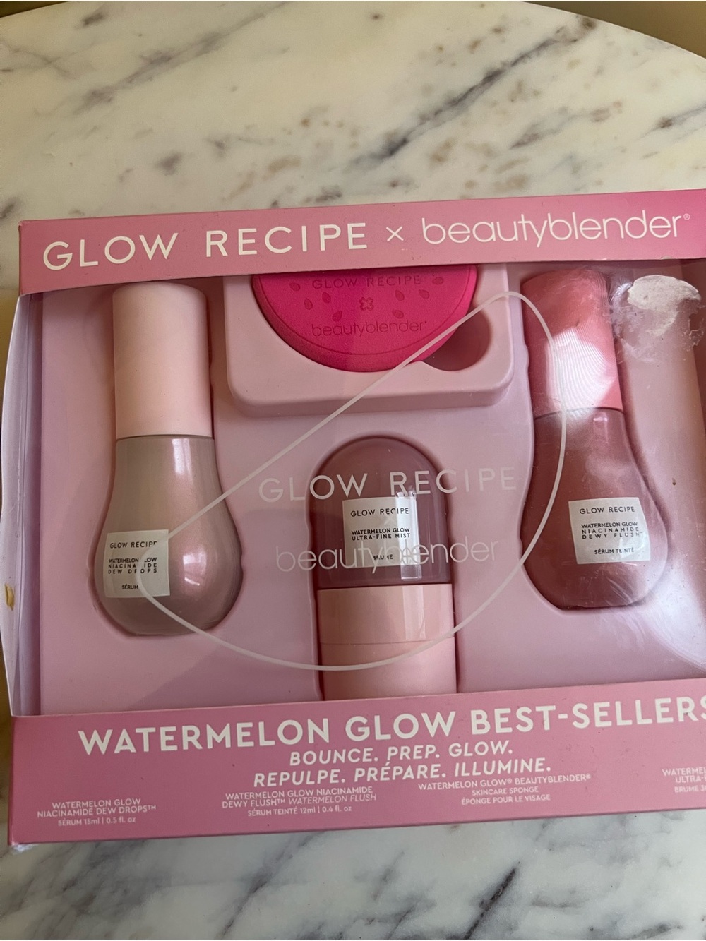 Glow Recipe x beautyblender Watermelon Glow Bestsellers Set